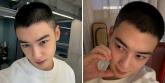 오늘(28일) 현역 입대하는 '얼굴 천재' 차은우, 빡빡 민 머리 공개