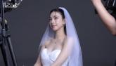 '엄마, 나 오늘 결혼해' 카리나, 순백의 웨딩드레스 입고 여신 비주얼 뽐내