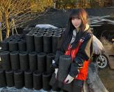 쯔양, 추위 속 연탄 봉사로 훈훈함 전해... '선한 영향력 인증'