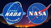 미국 나사(NASA) 표절한 듯한 북한 우주개발국 로고 나다(NADA)