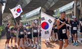 독립유공자 후손 도우려 5년째 81.5km '기부 마라톤' 펼치는 션... 올해 폭염에도 완주