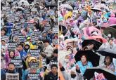 이재명 취임 후 첫 주말, 서울서 열린 '맞불' 집회... '내란청산 vs 부정선거'