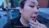 얼굴에 멍 한가득 생긴 풍자 '이중 턱 없애는 시술 받은 탓'