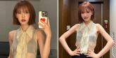 '단발병 유발자' 레드벨벳 웬디, 과감한 시스루 패션+오렌지 칼단발로 리즈 미모 갱신