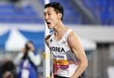 '세계선수권 2위' 오른 우상혁... 상금 얼마 받나 봤더니