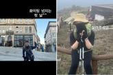 '살려주세요'... 절친 김보라와 산티아고 순례길 떠난 '악뮤' 수현의 '생존 신고'