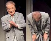 '뒤돌아보고 다시 또 인사'...故 이순재 '마지막 무대' 커튼콜 영상에 '울컥'